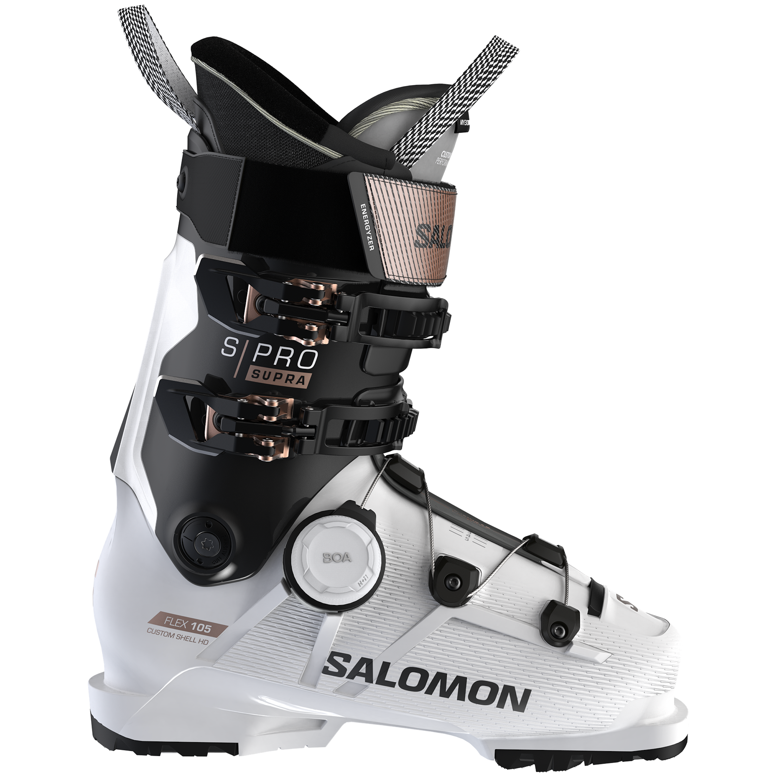 salomon custom fit ski boots Shift Pro 130 AT 2022 these boots provide the ideal stiffness for skiers looking to elevate their skills Salomon S/Pro Delta 120 GW