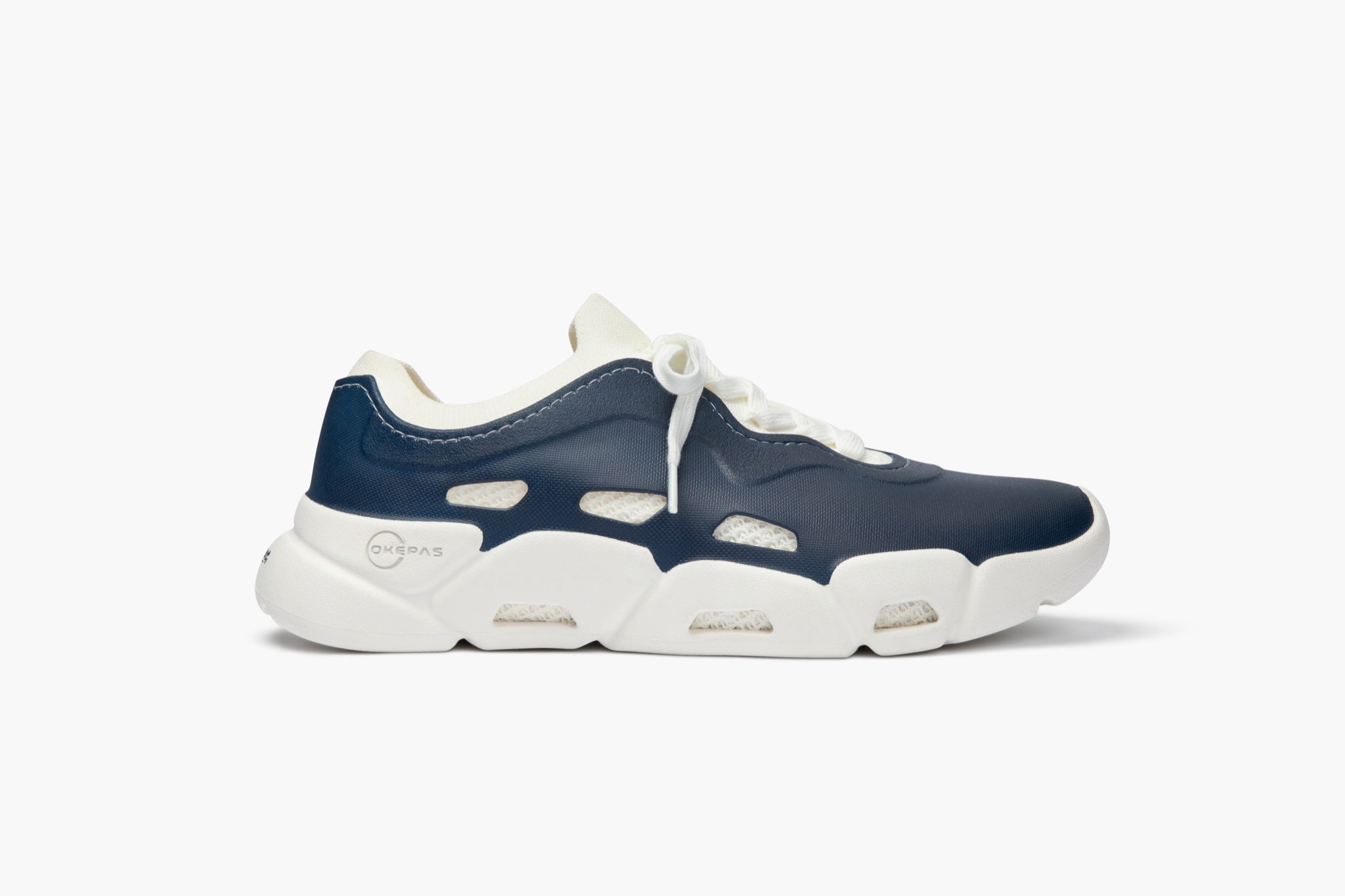 The Flex Sneaker - Navy Blue Solid