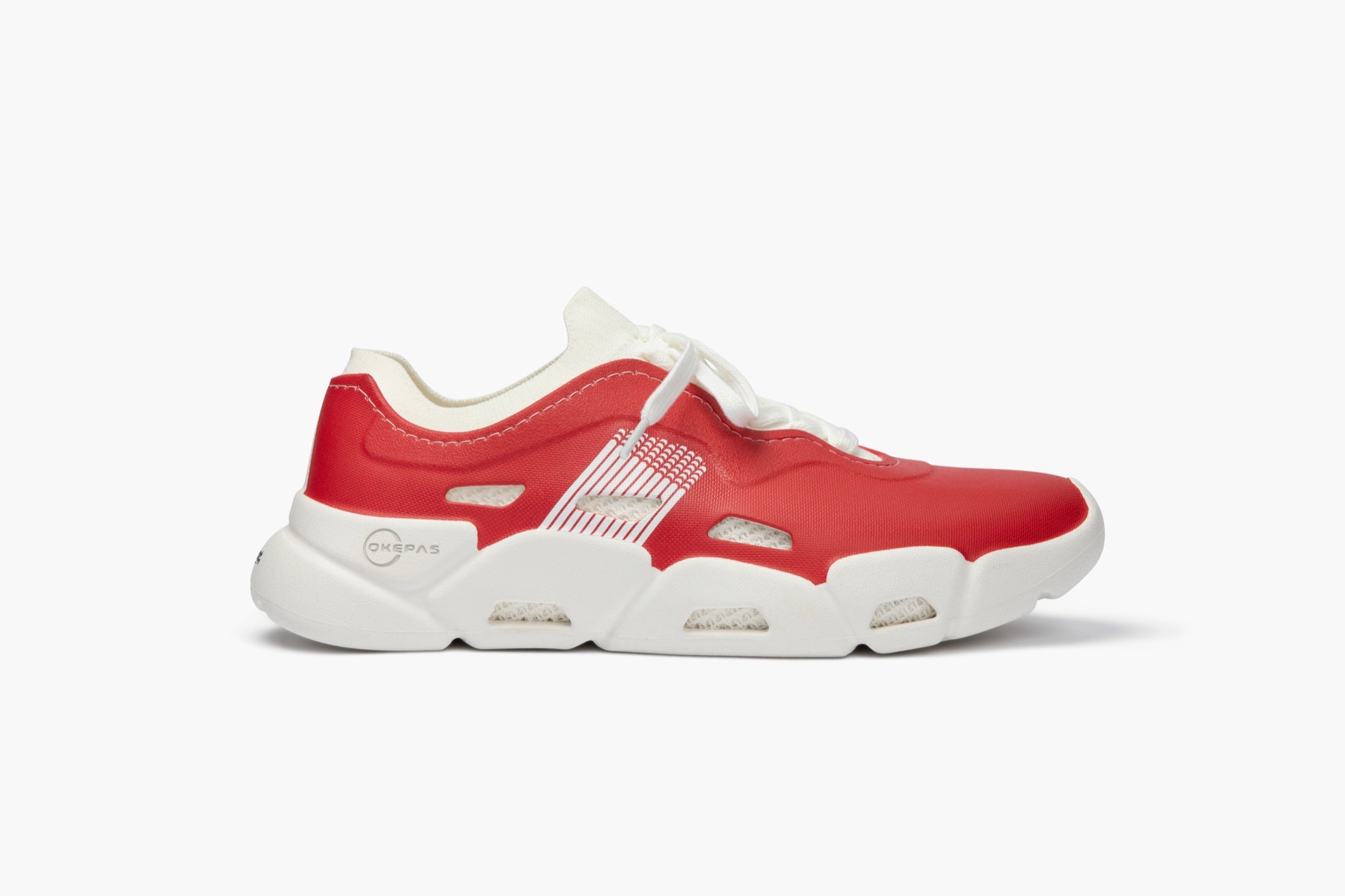 The Flex Sneaker - Red-Digi